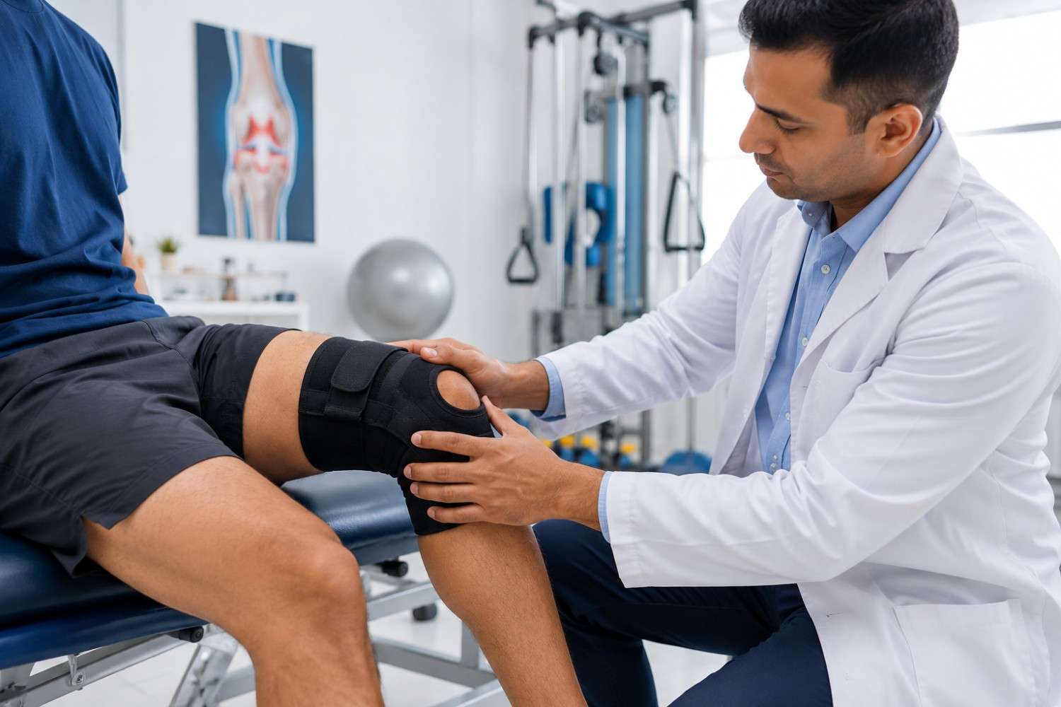 Knee ligament injury