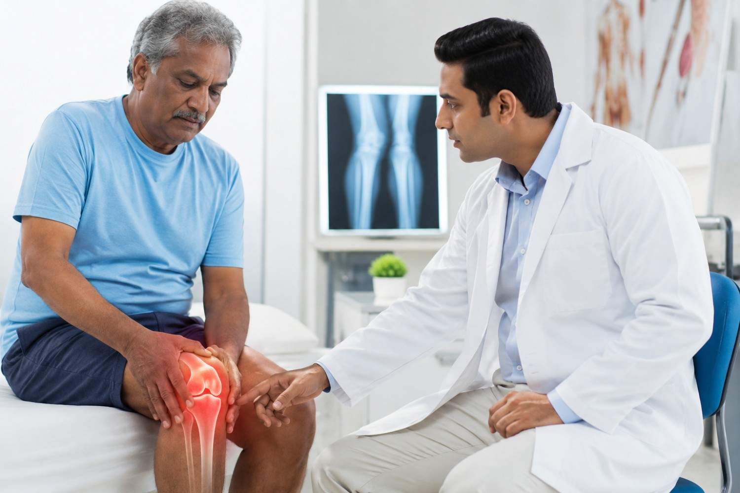 Severe Knee Joint Pain