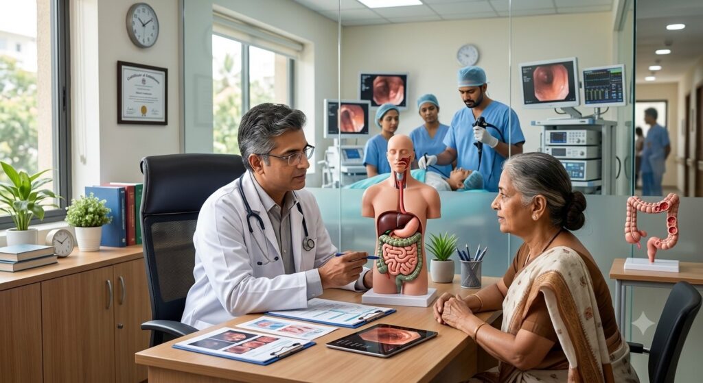 best gastroenterologist doctor in Bangalore